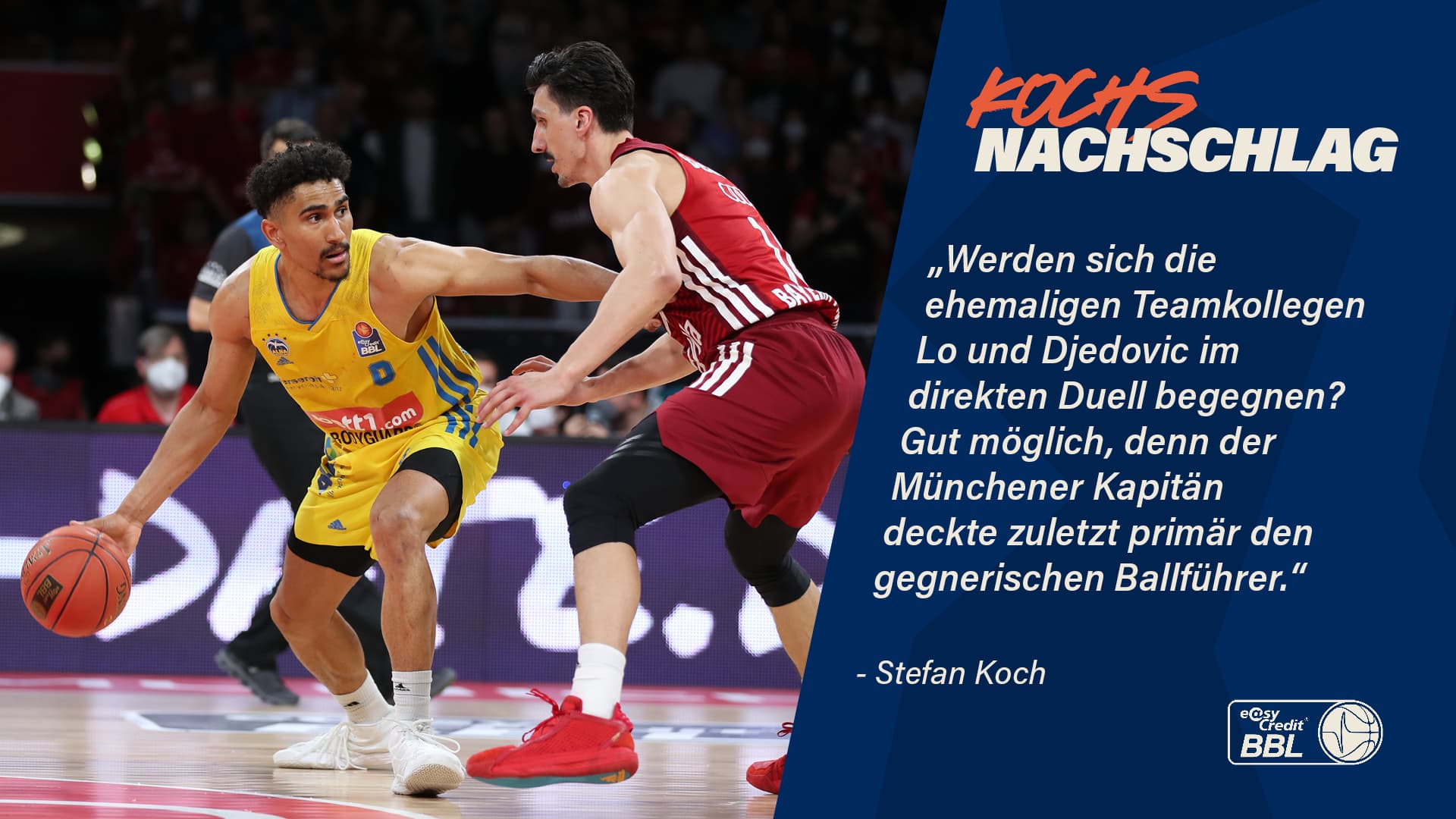 Vorhang auf zum letzten Schauspiel der Saison. Wird es ein Drama in fünf Akten oder fällt der Vorhang vorzeitig? Im Gegensatz zum Viertel- und Halbfinale wechselt bei den Endspielen die Bühne nach jeder Partie. Das verschafft den Bayern eine kleine Pause vor dem zweiten Aufeinandertreffen am Dienstag, denn für sie ist der Auftakt in Berlin immerhin die vierte Partie innerhalb von nur sieben Tagen. 