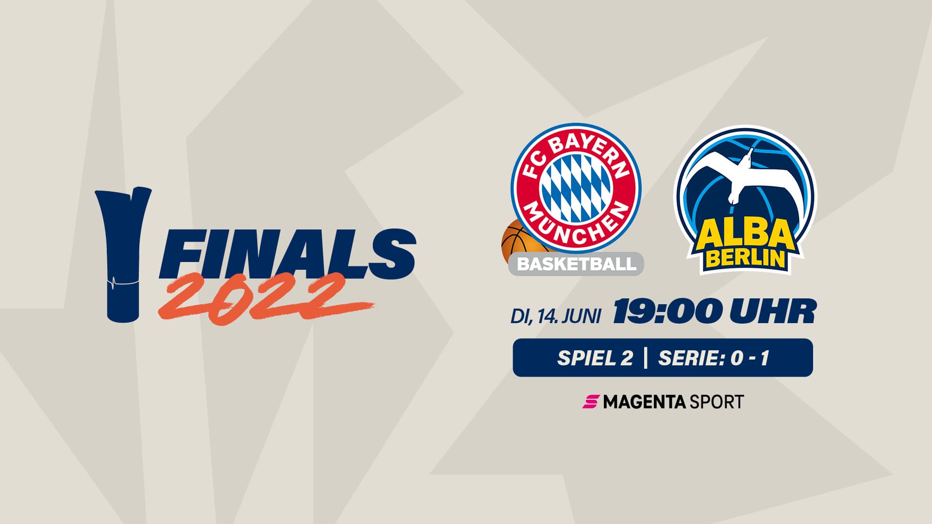 Dass ALBA BERLIN den FC Bayern München auch in einem Spiel bei dessen Tempo schlagen kann. Offensiv drücken die Albatrosse für gewöhnlich gerne das Gaspedal durch, die Bayern nehmen häufig einen oder zwei Gänge raus und verlagern ihr Spiel ins Halbfeld. Das gelang den Münchener auch zum Finals-Auftakt. Am Ende hatten Berlin und München mit je acht Punkten genauso häufig nach Schnellangriffen gepunktet. Doch die Berliner zogen im Schlussviertel auch dank guter Offensivoptionen im Halbfeld davon.