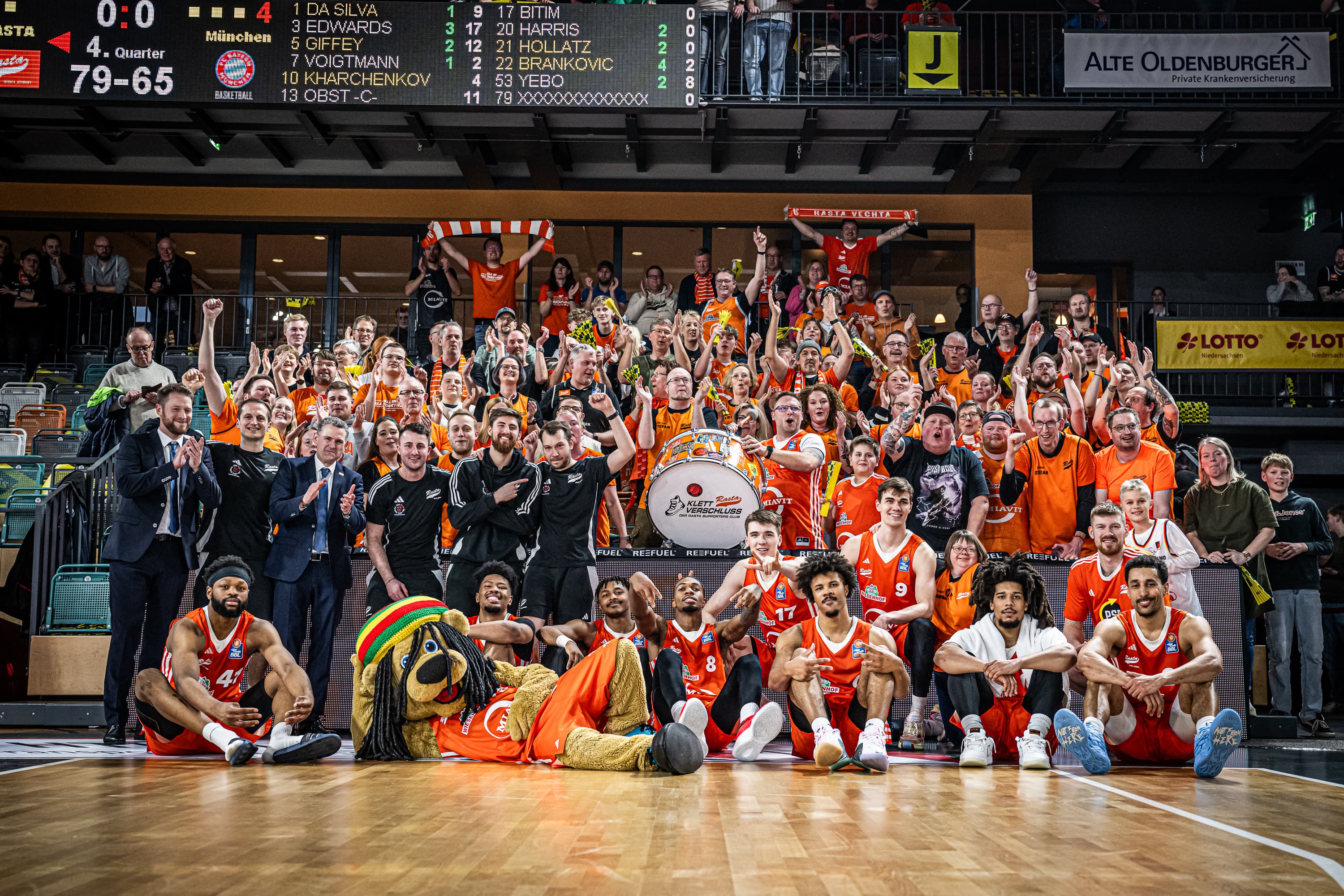 Another major surprise this week in the easyCredit BBL as RASTA Vechta upset FC Bayern Munich … again, after beating the champs in December. Round 20 also saw Basketball Löwen Braunschweig add another win to their current roll while SKYLINERS grabbed a massively important win over BG Göttingen in the relegation battle.