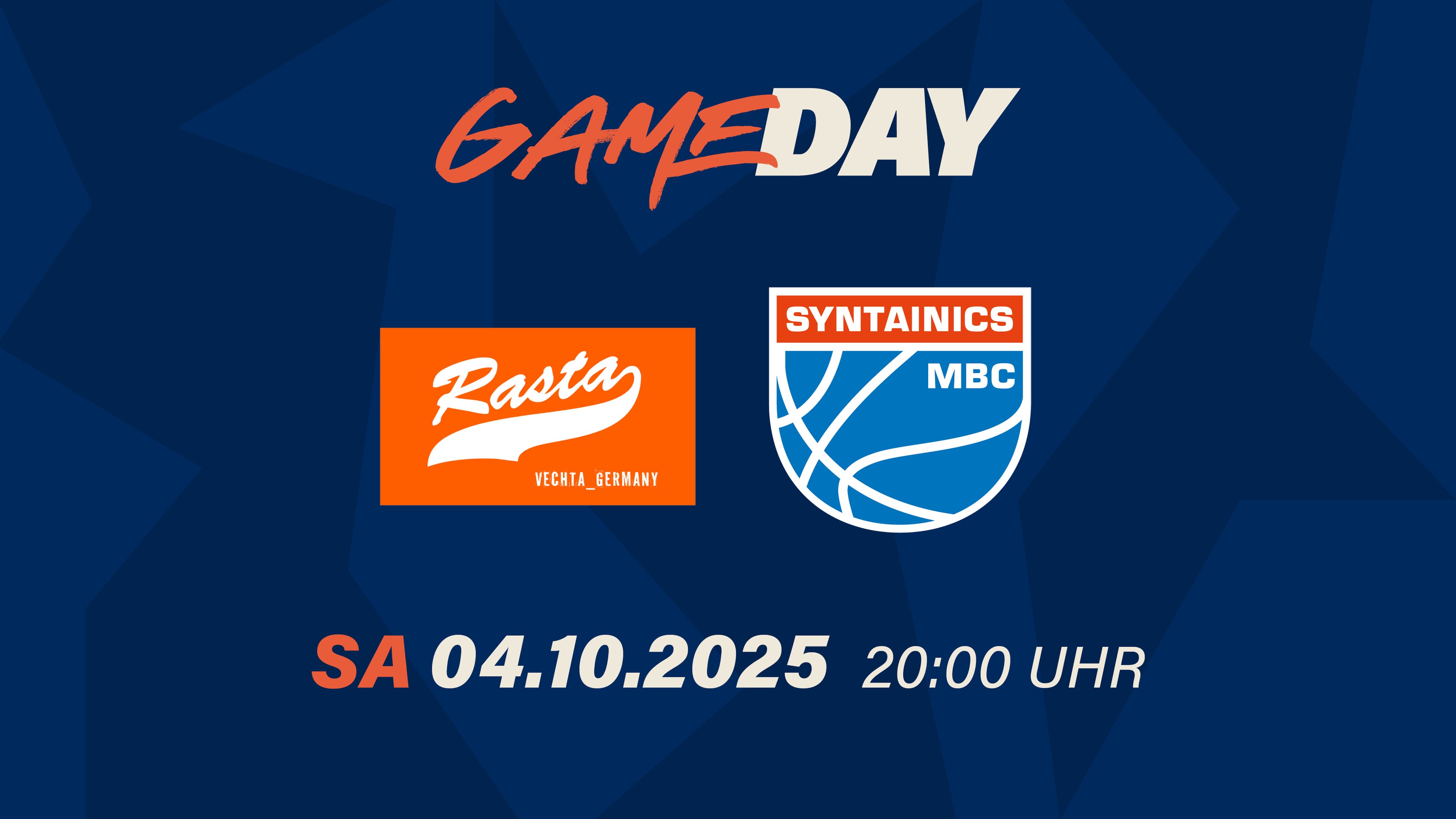 Eine Serie wird reißen am Samstagabend in Vechta, denn sowohl Gastgeber RASTA als auch der SYNTAINICS MBC sind in der laufenden Saison in Pflichtspielen unbesiegt! Vechta holte Erfolge im BBL Pokal, zweimal in der Qualifikation für den Europe Cup und einmal in der Liga. Die Wölfe aus Weißenfels starteten erstmals seit 16 Jahren mit zwei Siegen in die easyCredit BBL, außerdem gelang in der European North Basketball League ein Auftakterfolg.