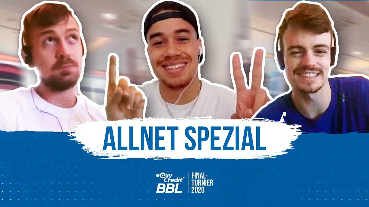 Allnet Spezial – Aktuell aus dem Hotel: In der dritten und vierten Folge unseres Video-Podcasts verspricht Jonas Mattisseck seinem AST-Kumpel Joshua Obiesie im Spiel einen Rechtskorbleger, mit Dennis Wucherer und Rasid Mahalbasic schmieren sich zwei Experten für Triple Doubles Honig um den Bart und Bastian Doreth erklärt, welche NBA-Spieler in unserer Liga nicht gut funktionieren: